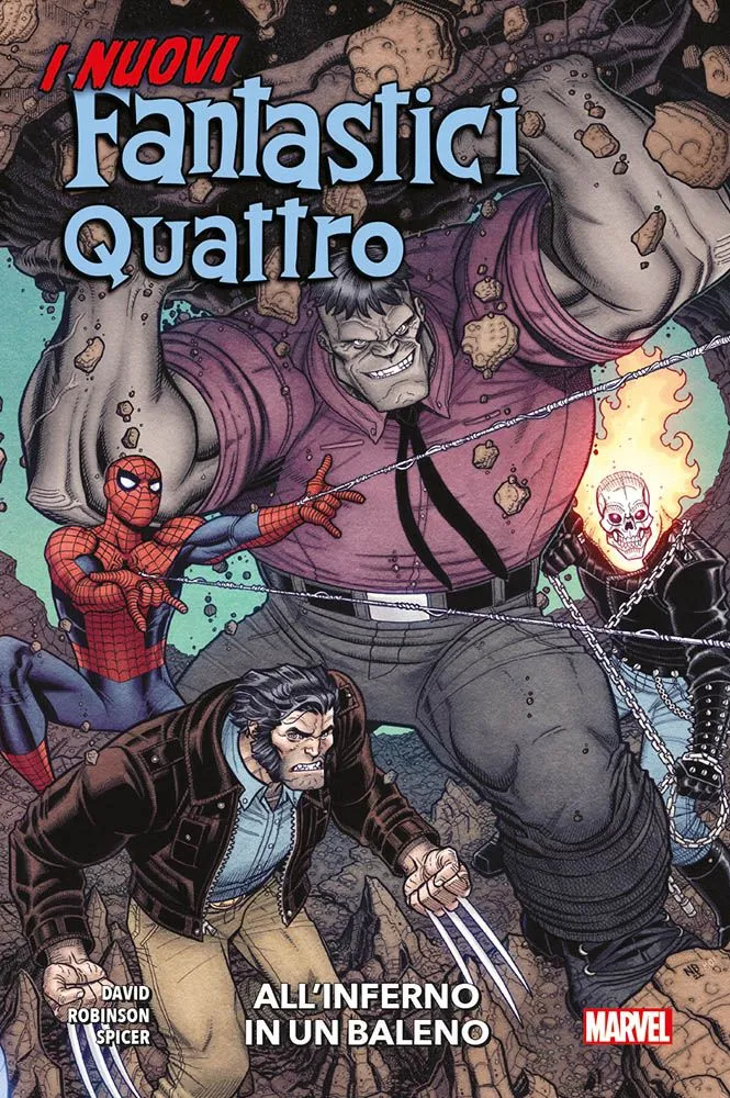 I Nuovi Fantastici Quattro: All'Inferno in Un Balleno Marvel Collection