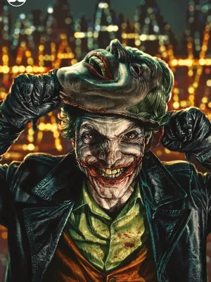 Joker: L'Uomo che Ha Smesso di Ridere 1 Variant Cover di Lee Bermejo Joker 17
