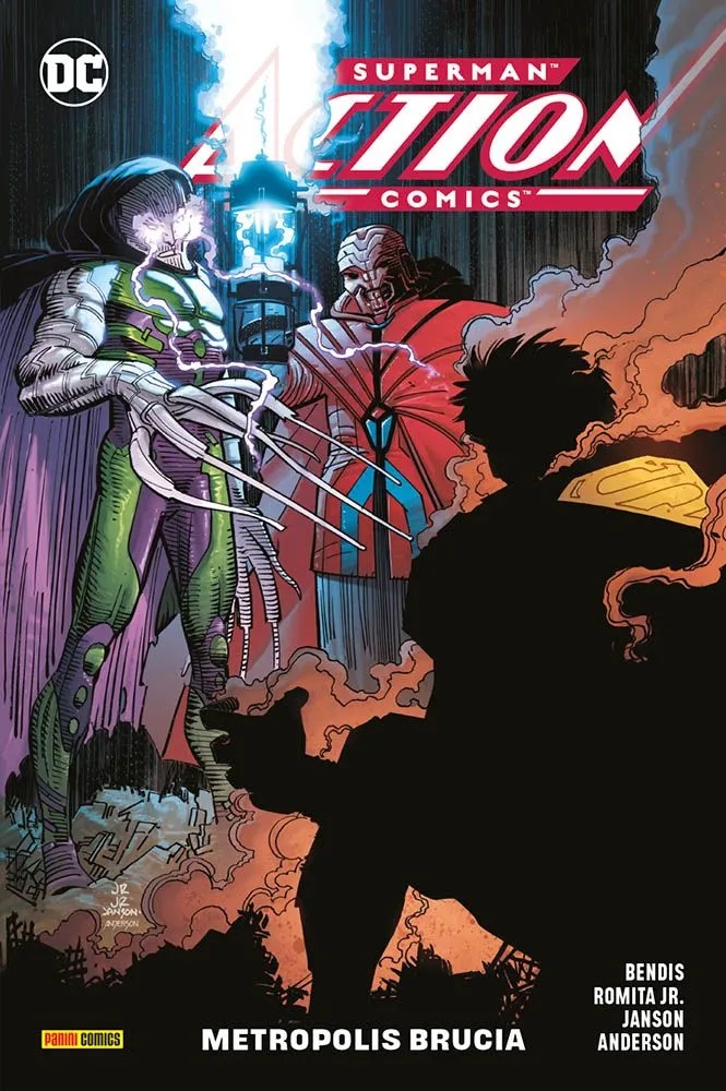 Superman: Action Comics 4 Metropolis Brucia DC Rebirth Collection