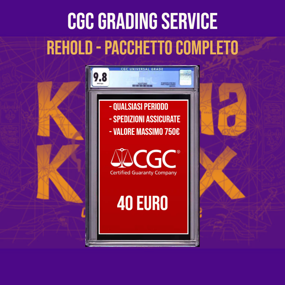 F - CGC GRADING SERVICE - REHOLD