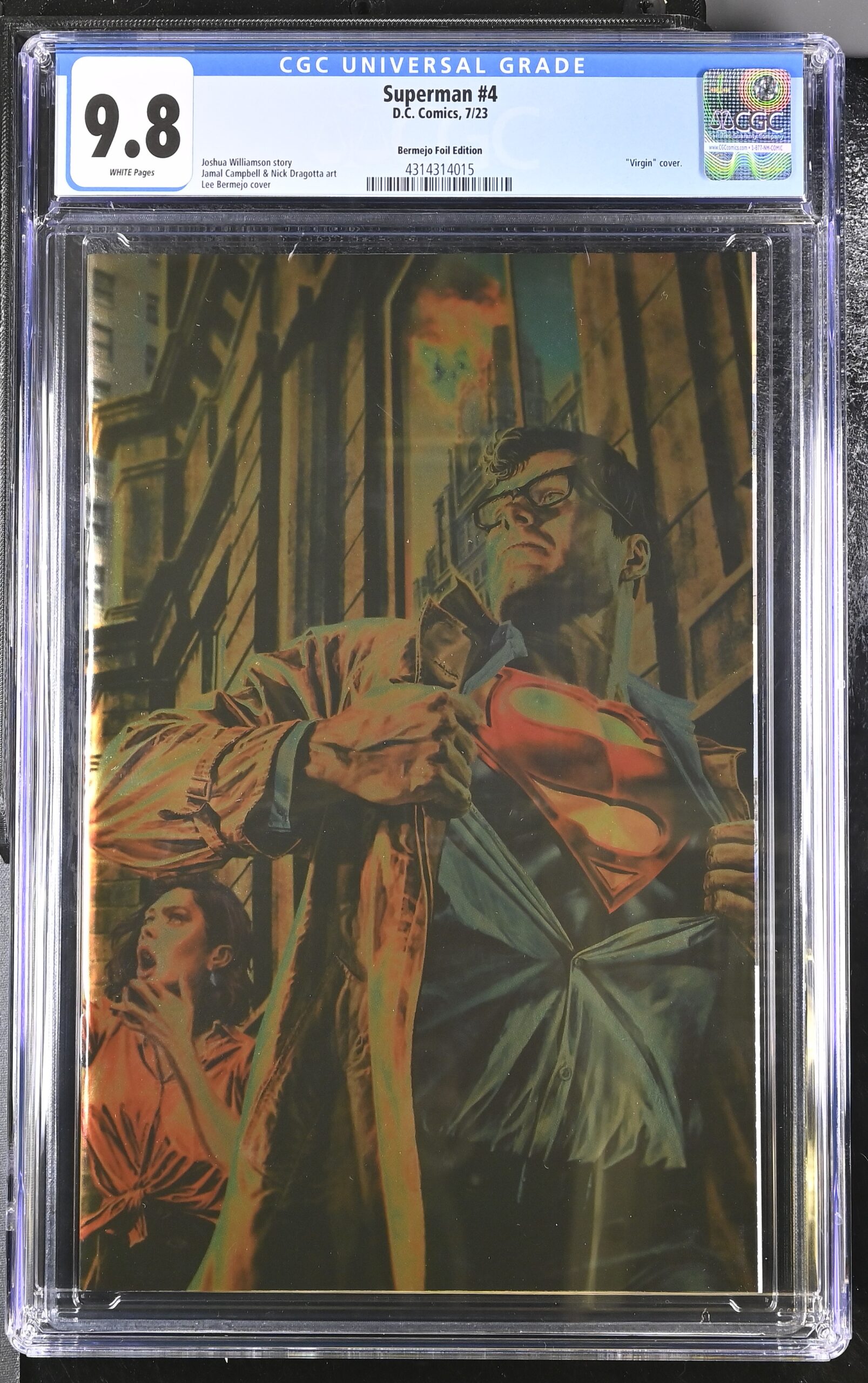 CGC 9.8 Superman #4