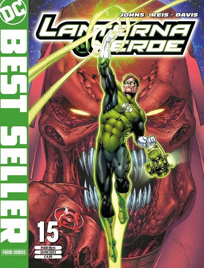 Lanterna Verde di Geoff Johns 15 DC Best Seller