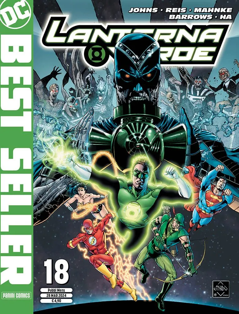 Lanterna Verde di Geoff Johns 18 DC Best Seller