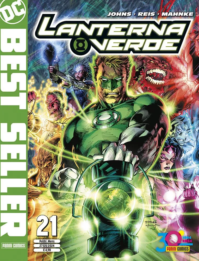 Lanterna Verde di Geoff Johns 21 DC Best Seller