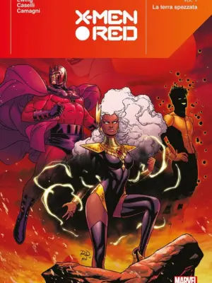 X-Men Red 1 La Terra Spezzata Marvel Deluxe