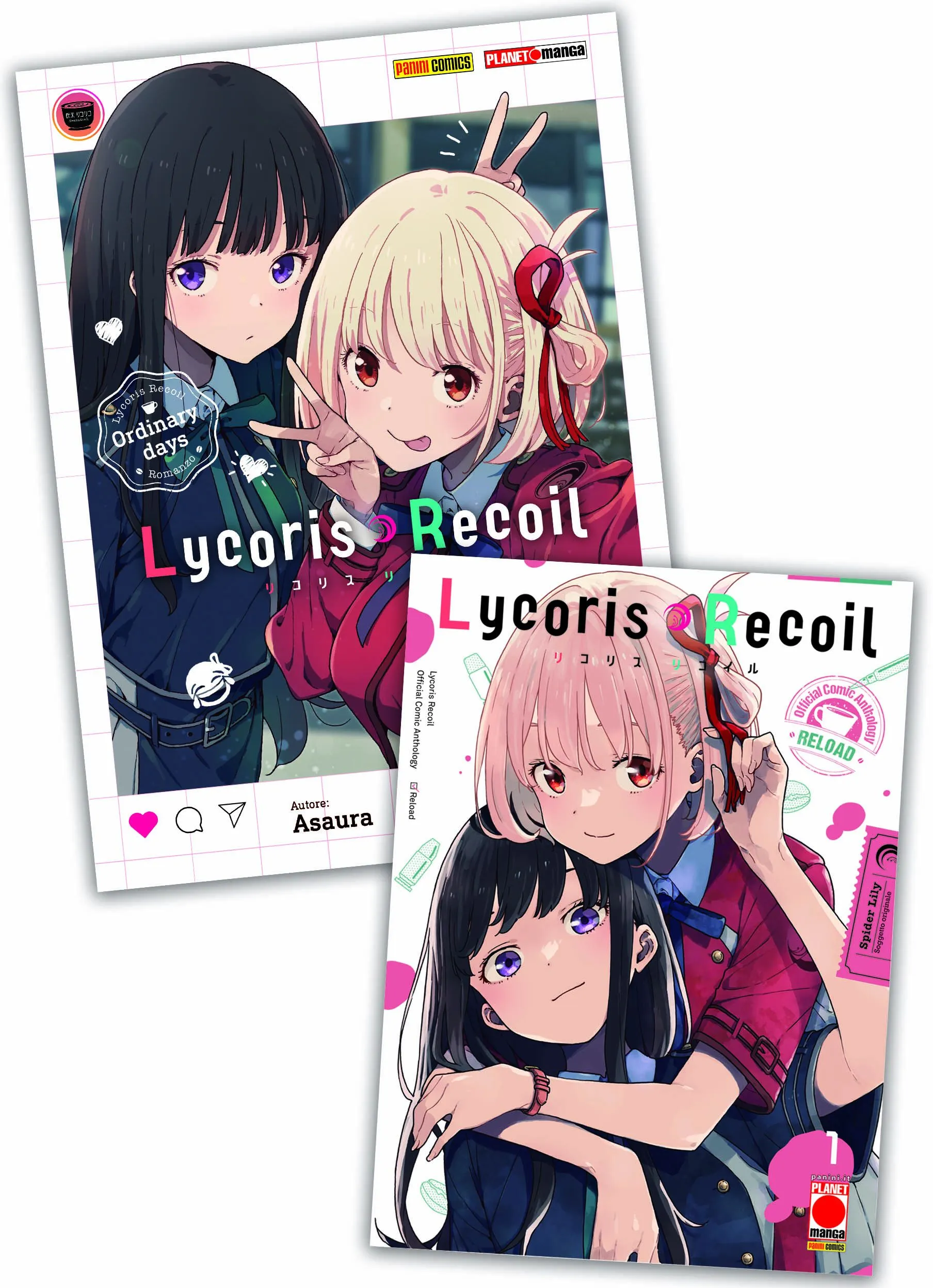 Lycoris Recoil: Ordinary Days + Lycoris Recoil: Reload