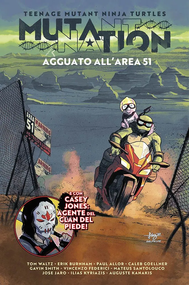 Teenage Mutant Ninja Turtles Mutant Nation: Agguato all'Area 51 1