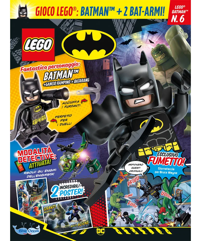 LEGO BATMAN N.6 - BATMAN + 2 BAT-ARMI