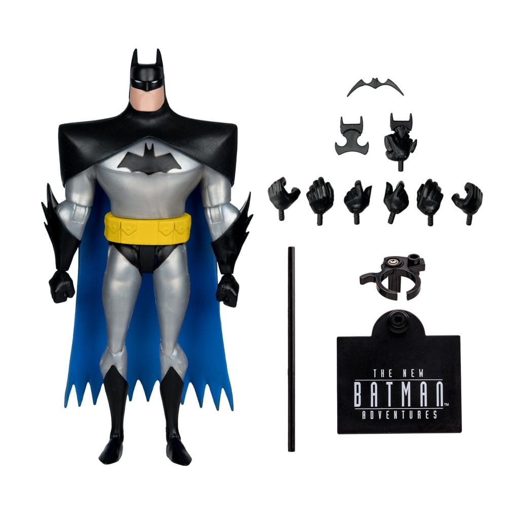 The New Batman Adventure DC Direct 1/6 Action Figure Batman (Silver) 15 cm - immagine 3