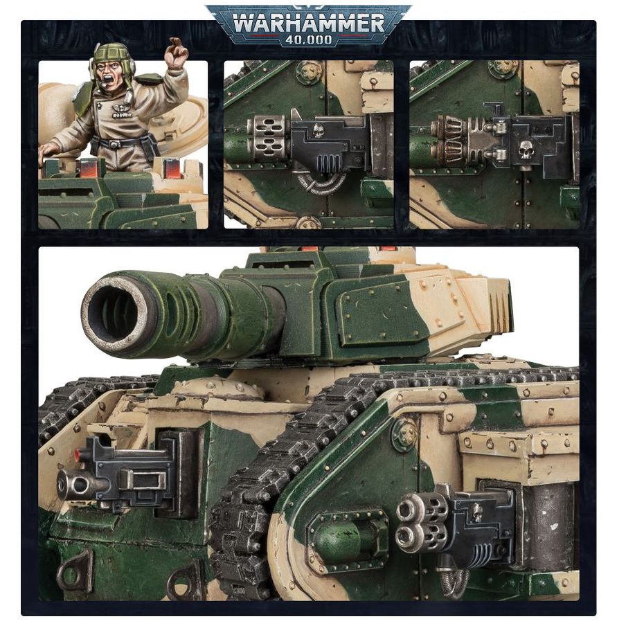 Corazzato da Battaglia Leman Russ - Astra Militarum: Leman Russ Battle Tank (47-06) - immagine 4