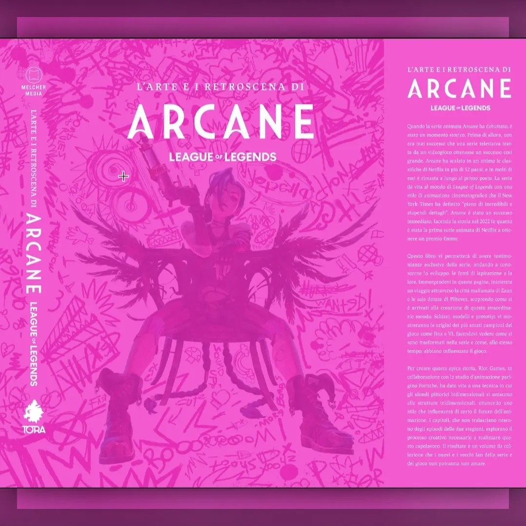 L'Arte e i Retroscena di Arcane - Edizione Italiana