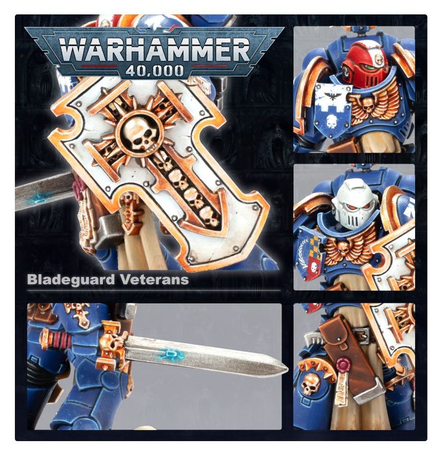 Veterani Guardie della Lama - Space Marines Bladeguard Veterans (48-44) - immagine 6