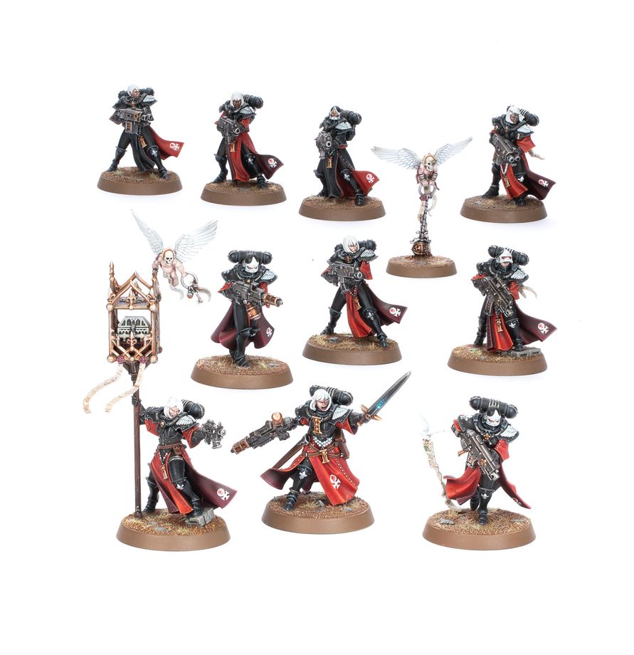 Squadra di Sorelle Guerriere dell'Adepta Sororitas - Adepta Sororitas: Battle Sisters Squad (52-20) - immagine 6