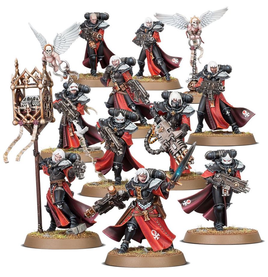 Squadra di Sorelle Guerriere dell'Adepta Sororitas - Adepta Sororitas: Battle Sisters Squad (52-20) - immagine 2