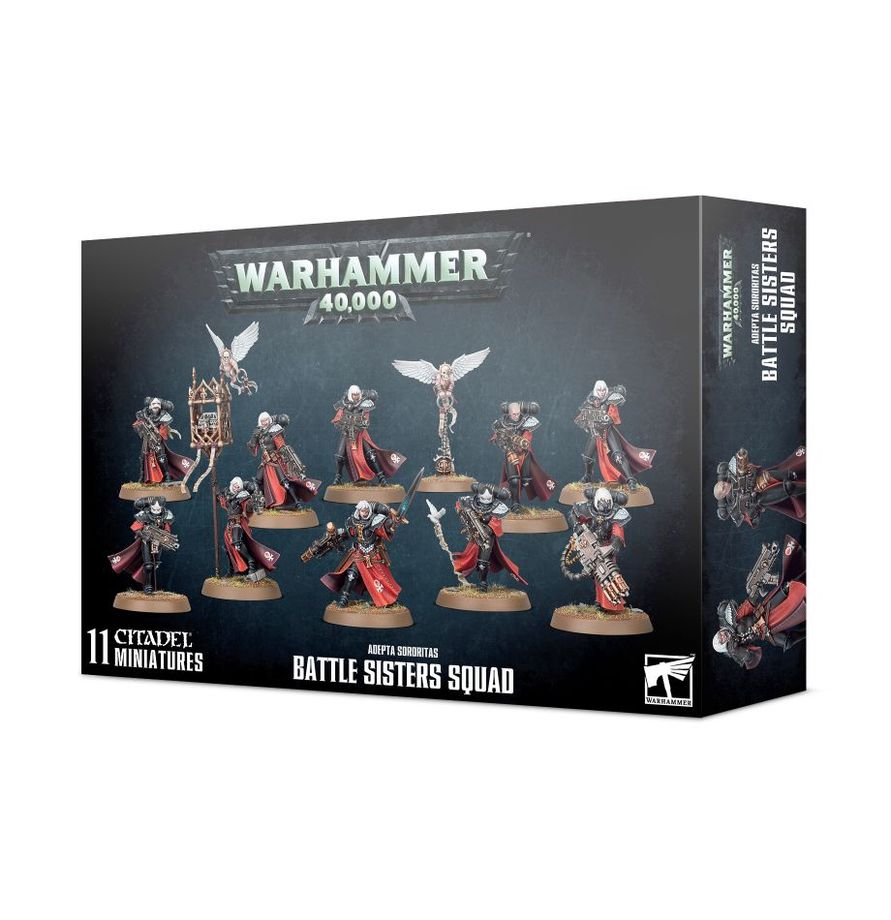 Squadra di Sorelle Guerriere dell'Adepta Sororitas - Adepta Sororitas: Battle Sisters Squad (52-20)