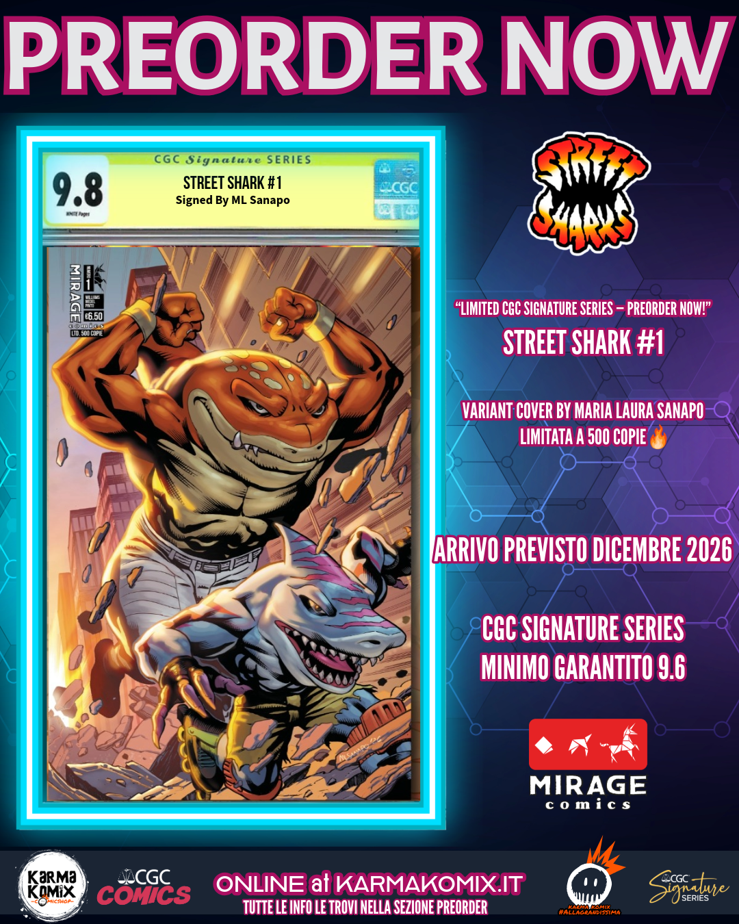 STREET SHARK #1 – CGC SIGNATURE SERIES - immagine 3