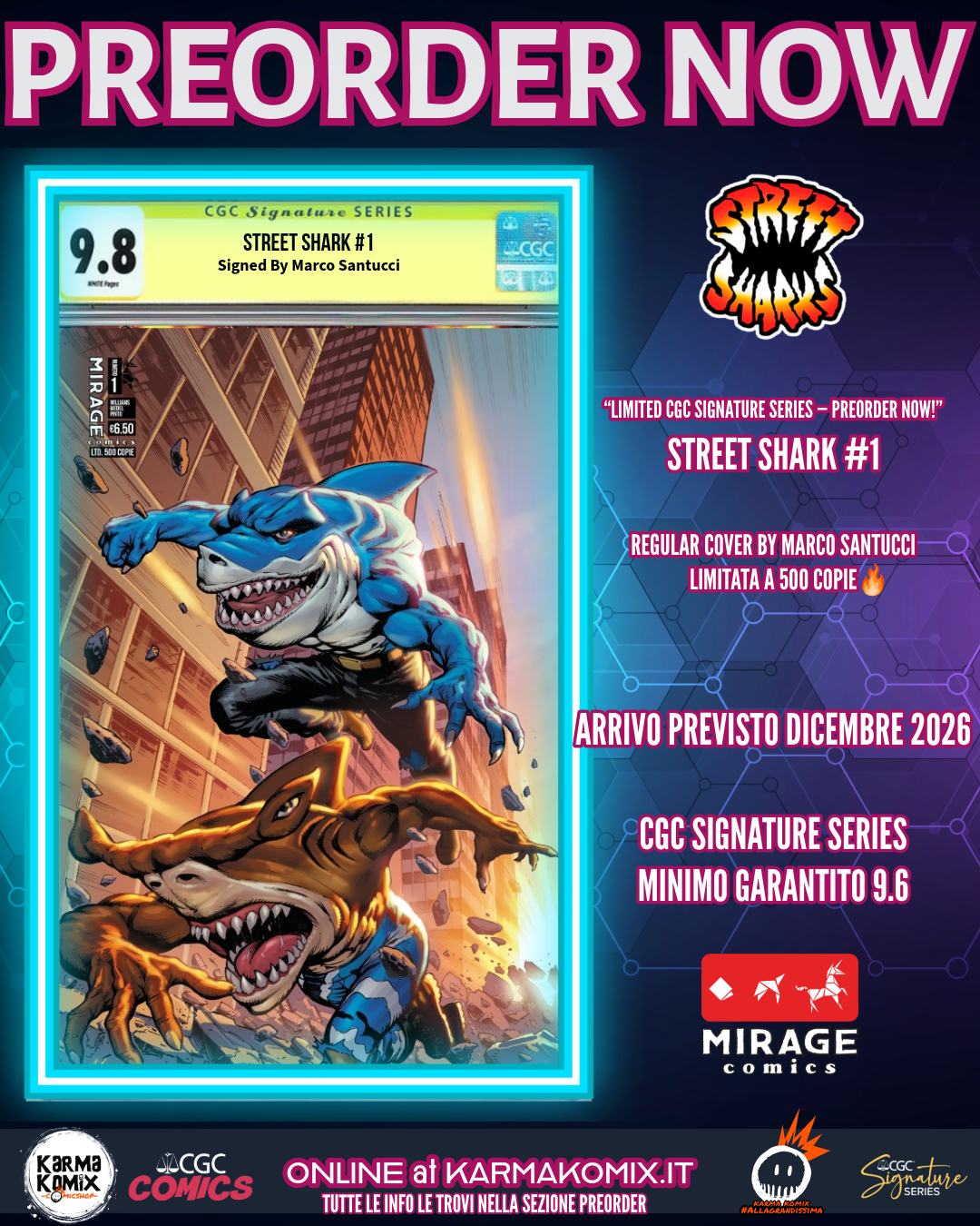 STREET SHARK #1 – CGC SIGNATURE SERIES - immagine 2